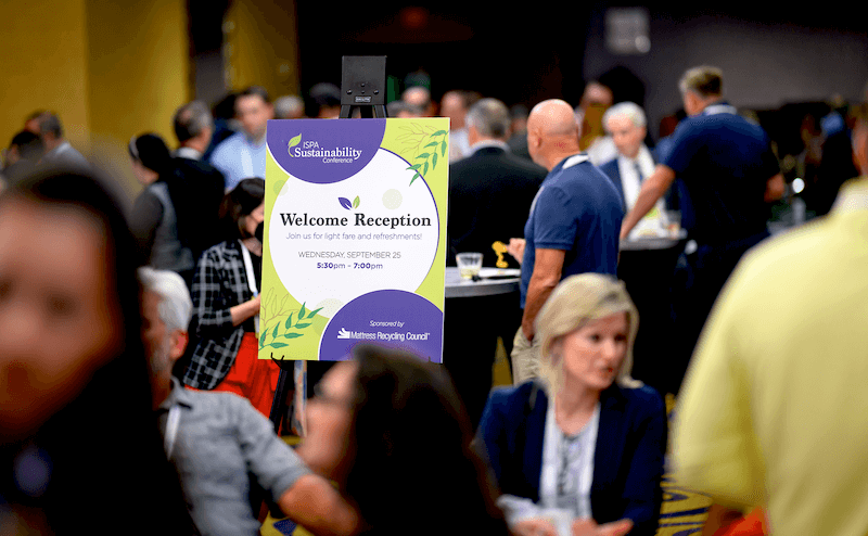 It was a full house at the Welcome Reception.