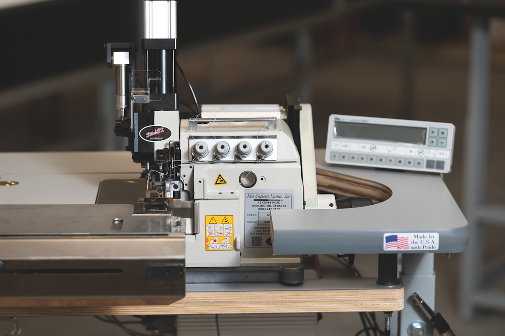 New England Needles’ SttchEx NEN-4127 variable flange is built to reduce needle deflection, improve sewing precision and handle materials of different thicknesses on a single platform.