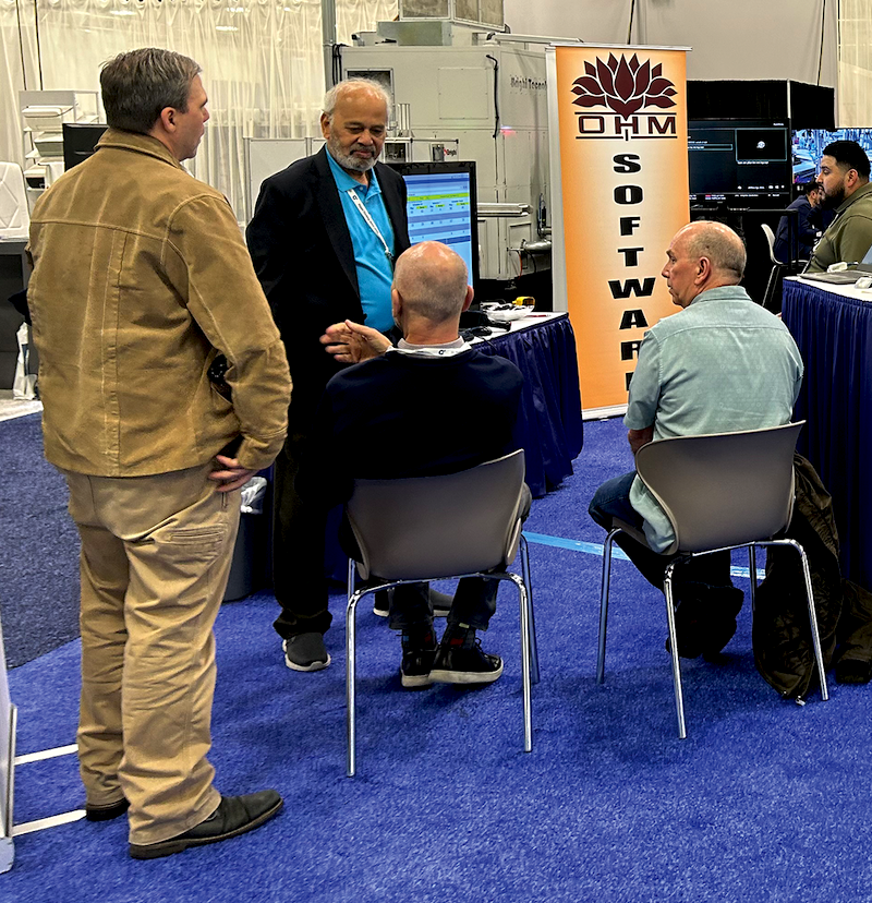 A busy OHM Systems Inc. booth at ISPA EXPO in March is an indication of mattress manufacturers’ need for services that will make their businesses more effective and efficient.